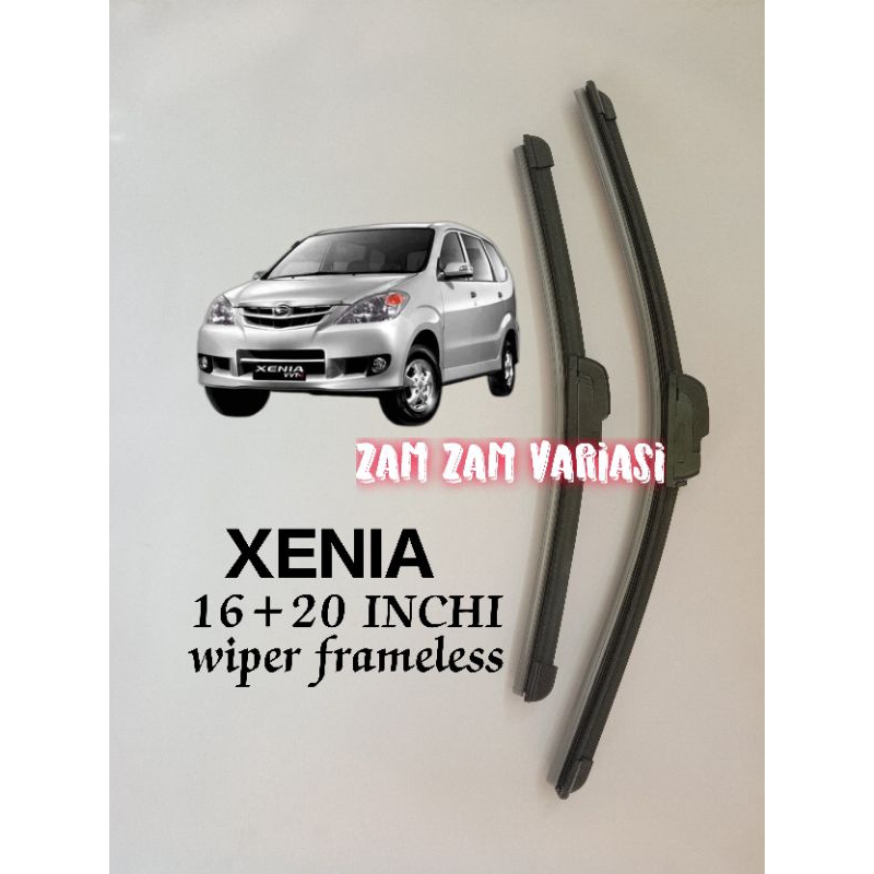Wiper kaca frameless mobil Xenia
