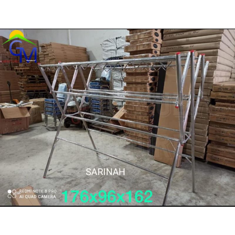 Jemuran Pakaian Besi Besar