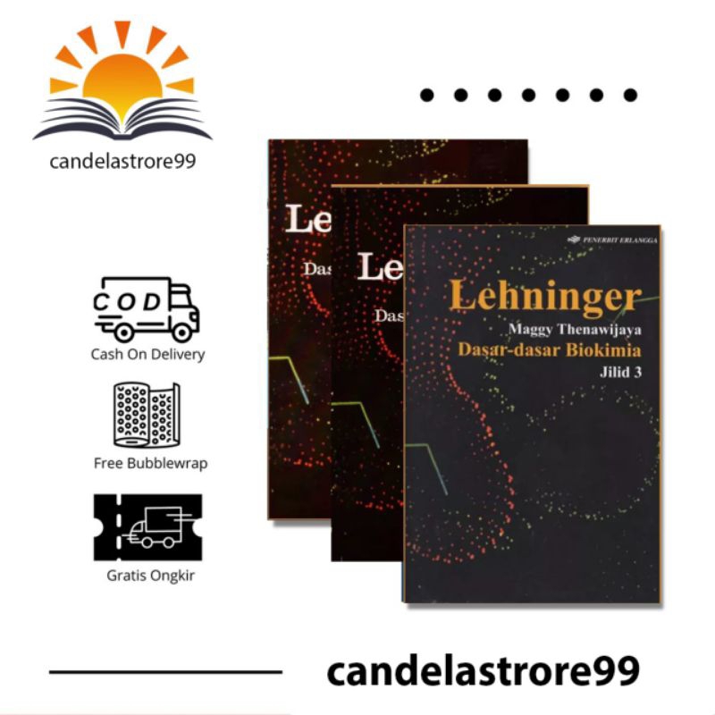 DASAR-DASAR BIOKIMIA LEHNINGER JILID 1,2 & 3