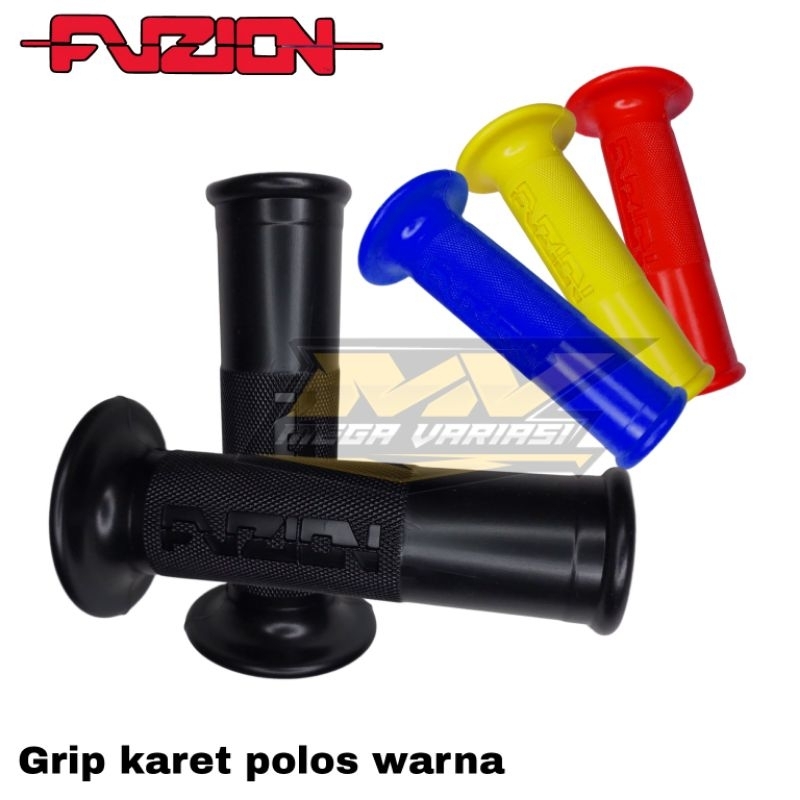 HANDGRIP KARET MOTOR VARIASI  POLOS HANDFAT KARET GRIP KARET  UNIVERSAL SEMUA MOTOR