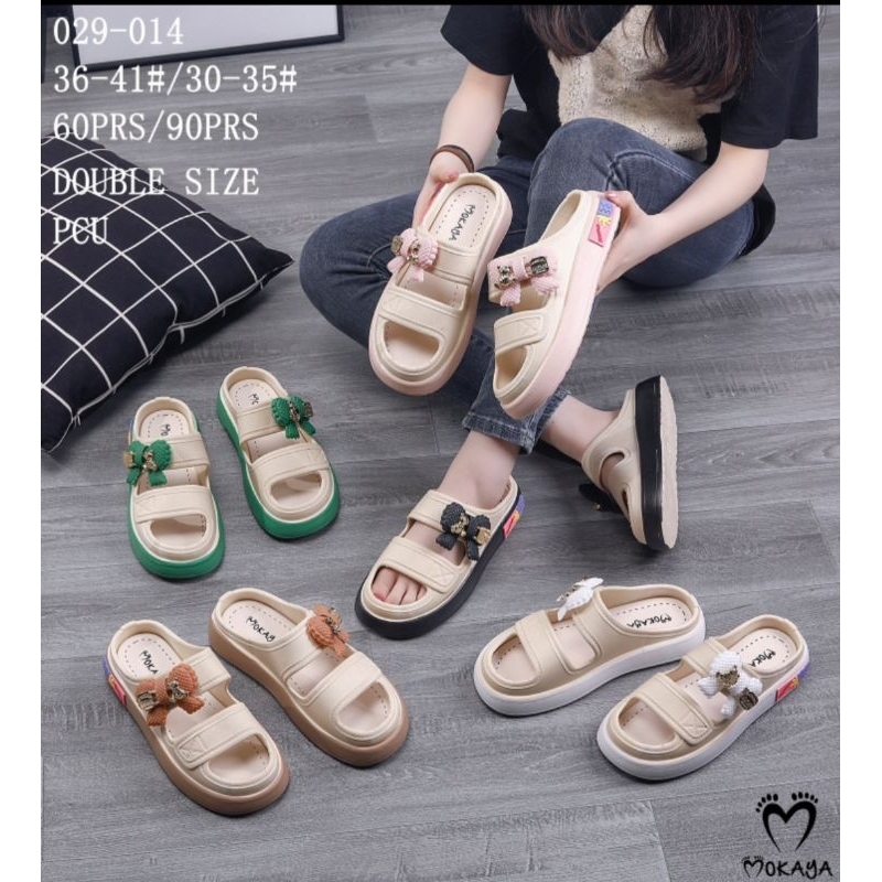 Sandal Selop pita Beruang Mokaya 30-41