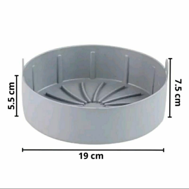 SILICONE POT FOR AIR FRYER/ OVEN/ MICROWAVE DIAMETER 16CM