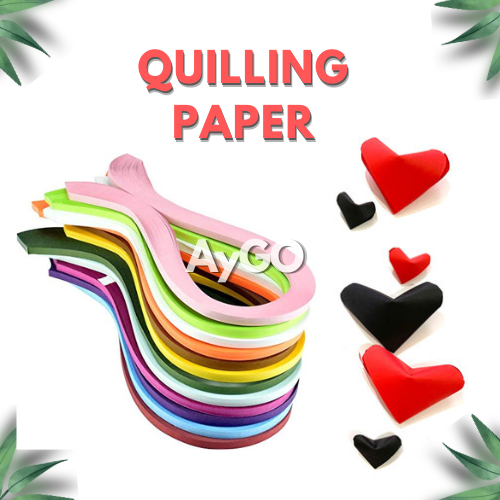 

LOVE QUILLING PAPER / KERTAS QUILLING / ORIGAMI