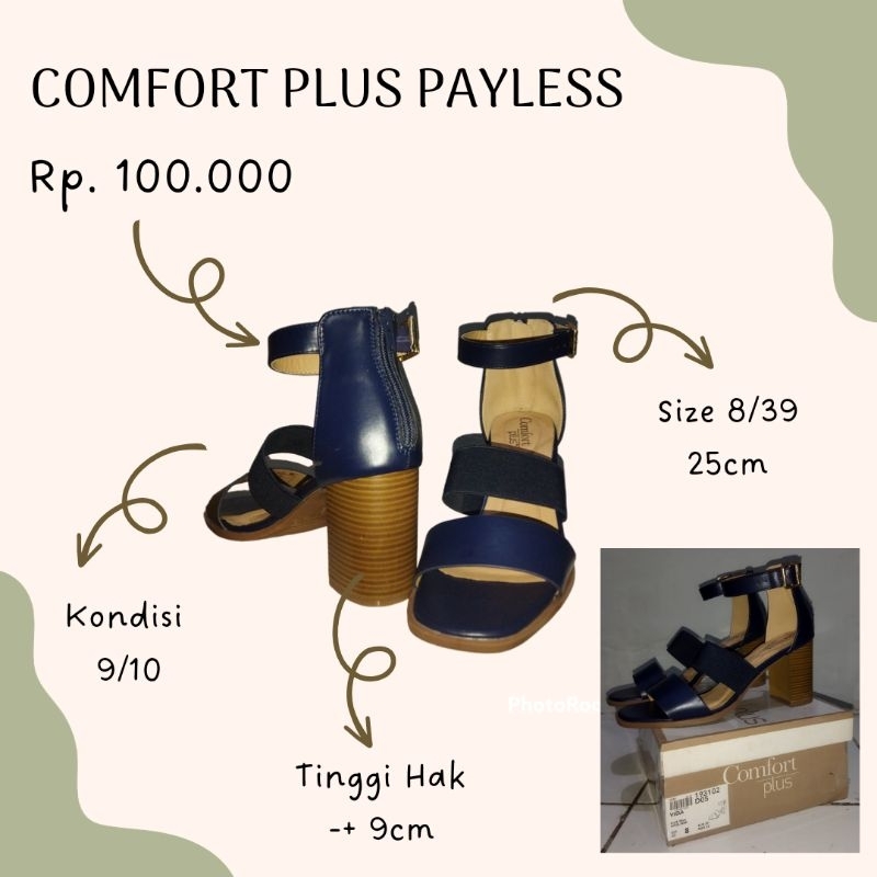 Heels comfort plus (preloved)