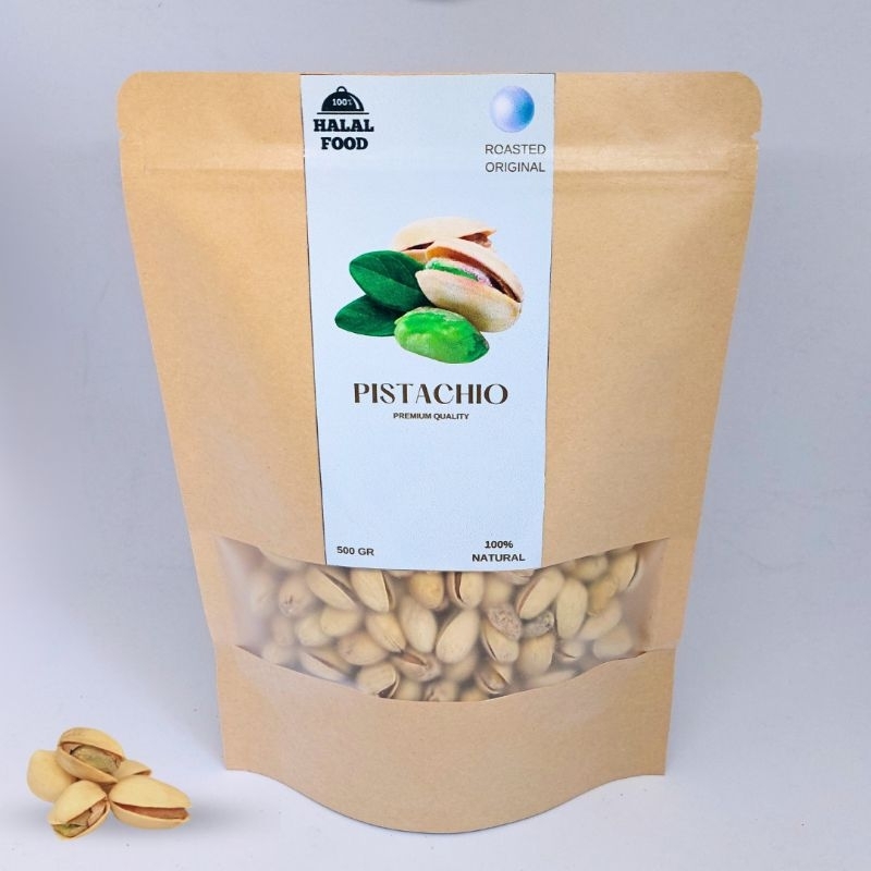 

Pistachio Roasted Original Premium High Quality 500gr