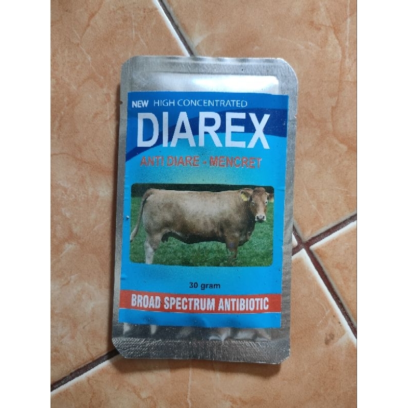 Diarex Obat Mencret Diare Sapi Babi Kambing