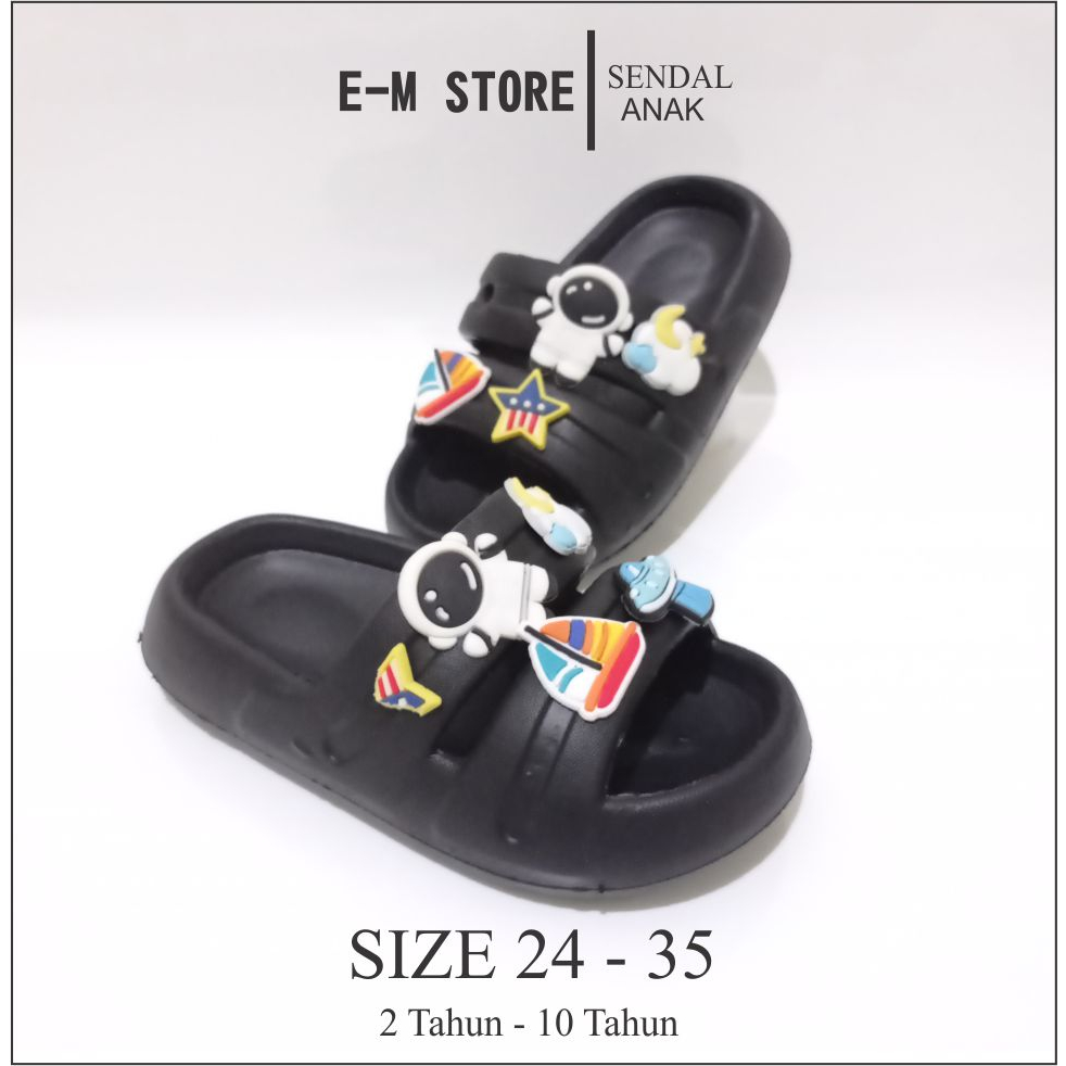 SENDAL SELOP ANAK BERMOTIF TIMBUL/SENDAL SELOP ANAK TERLARIS/TERBARU SENDAL SELOP KEREN ORICON 145