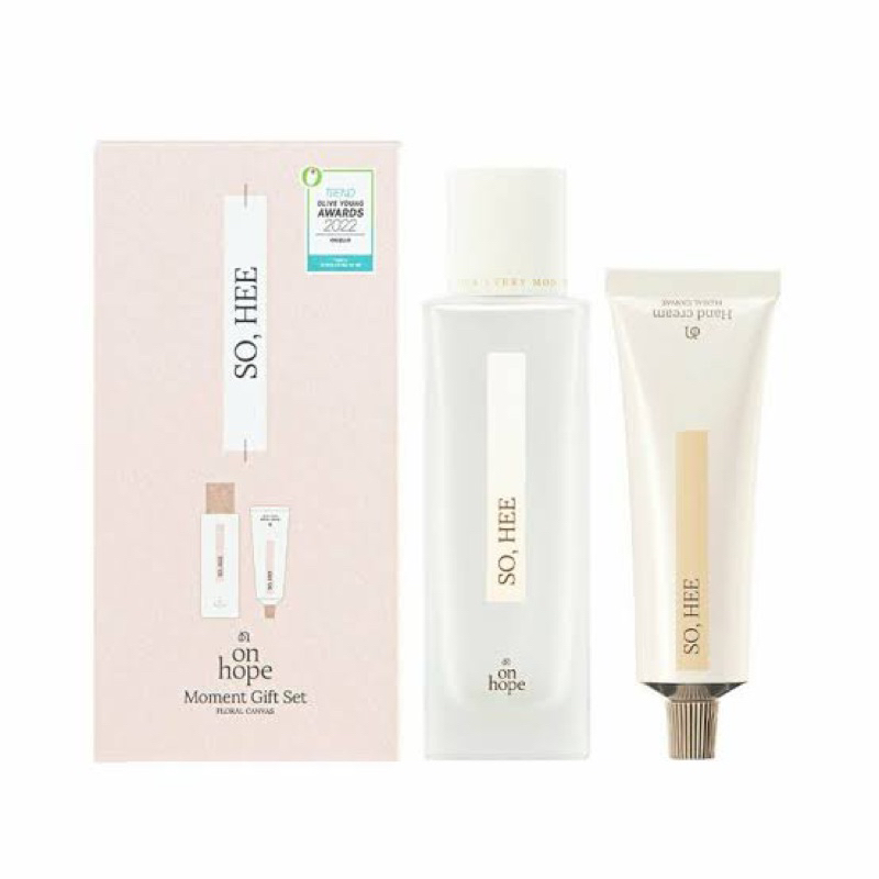 on hope Moment Body Mist So, Hee 65mL + Hand Cream 30mL Set