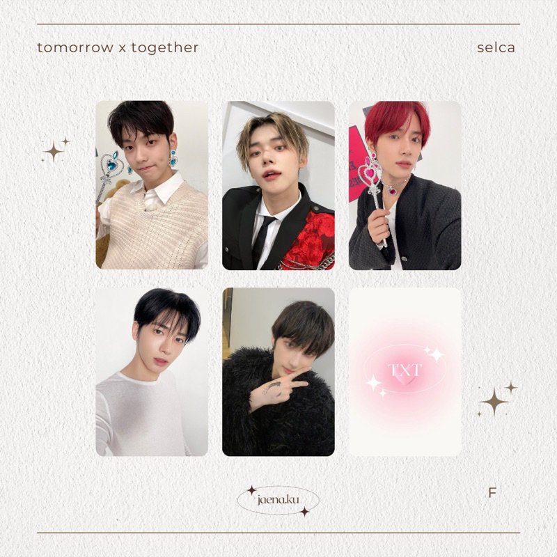 [TXT] PHOTOCARD SELCA 2 TOMORROW X TOGETHER