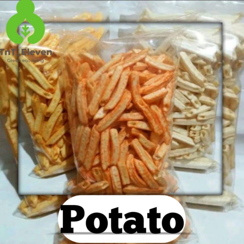 

Krupuk Potato - Stik Potato - Kripik Kentang 100gr