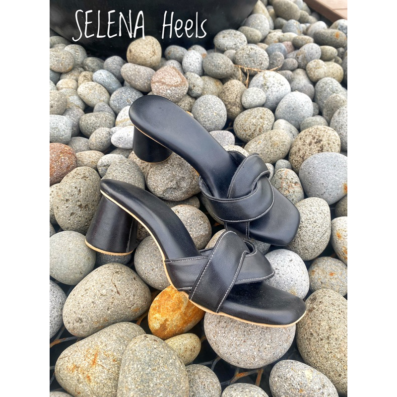 Selena Block Heels 6cm sandal wanita hak tinggi
