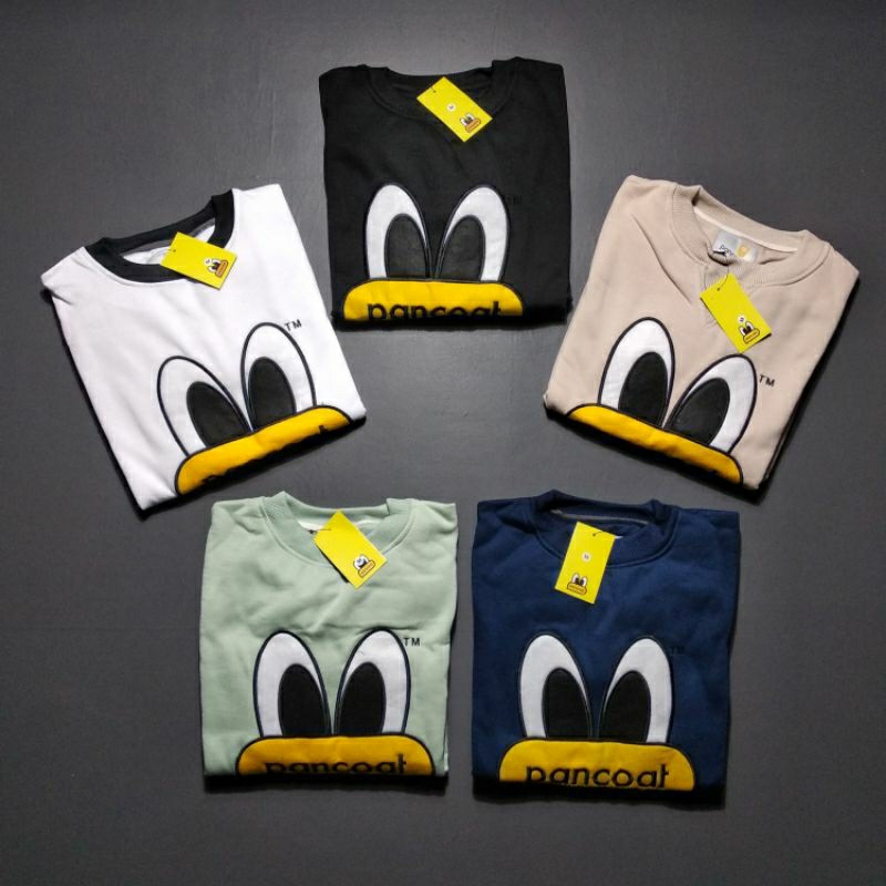 SWEATER CREWNECK PANCOAT BIG EYES