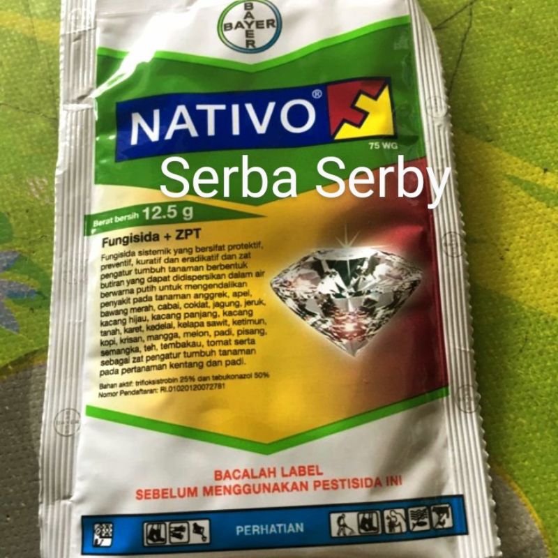 Fungisida Nativo 75WG 12,5gr Untuk Penyakit Tanaman 100%Ori Serba Serby