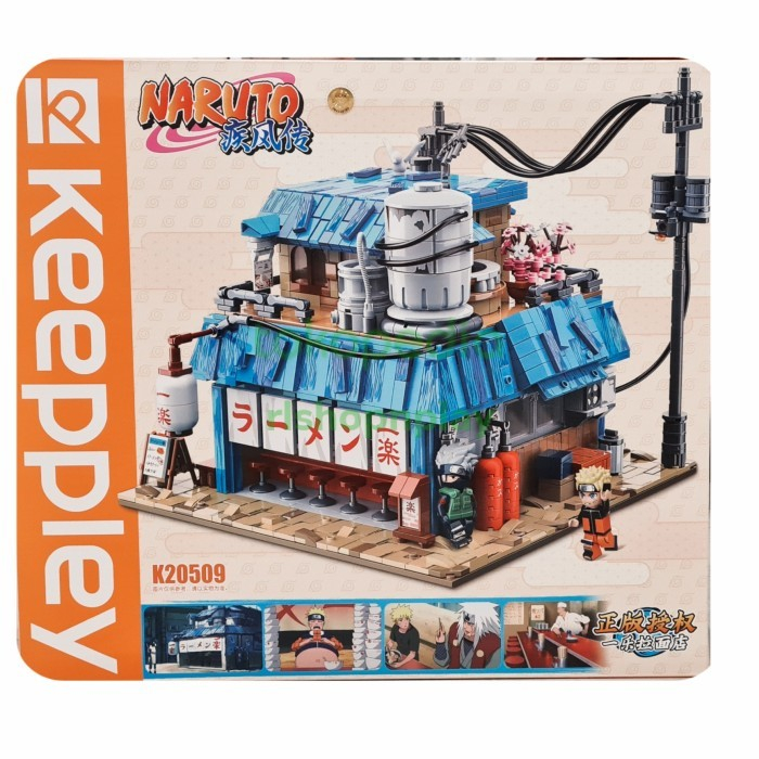 Brick Keeppley Naruto Shippuden Ichiraku Yile Ramen Shop Anime Action Figure Naruto