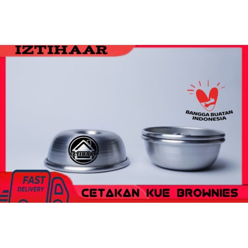 loyang brownis donat 9 cm/brownuts/isi 12 pcs