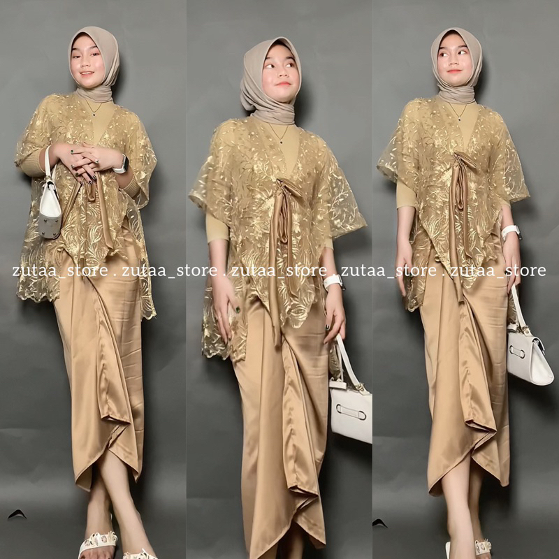 SHIMMER KEBAYA (ROK LILIT) KONDANGAN WISUDA LAMARAN ACARA FORMAL DLL