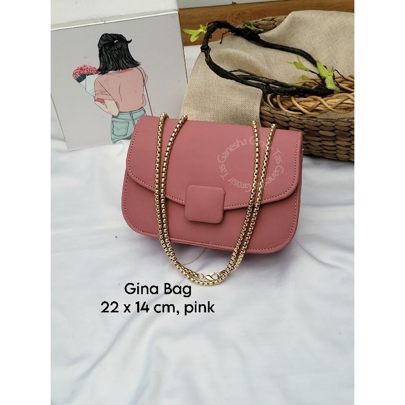 Gina Tas Selempang Dan Bahu Rantai Ganesha Bag