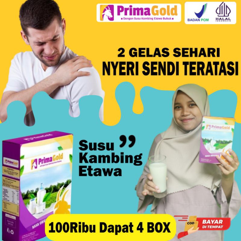 

Prima Gold Susu Kambing Etawa Bubuk Original Murah Meredakan Sesak Nafas Batuk Menahun Asma Paru Paru Nyeri Tulang Nyeri Sendi Pegal Linu Asam UraUrat