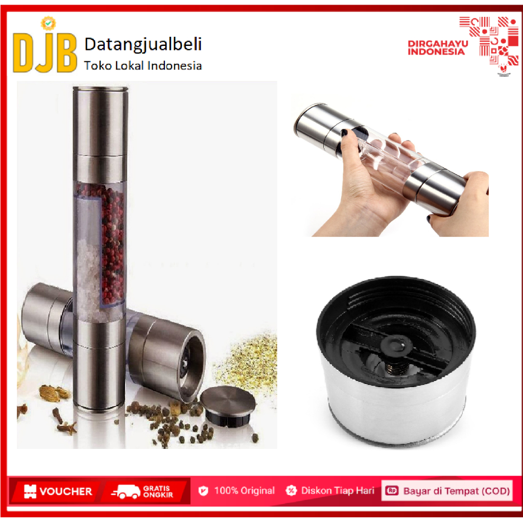 

Penggiling Biji Lada 2 in 1 Spices Pepper Grinder 200ml - ZX-S22