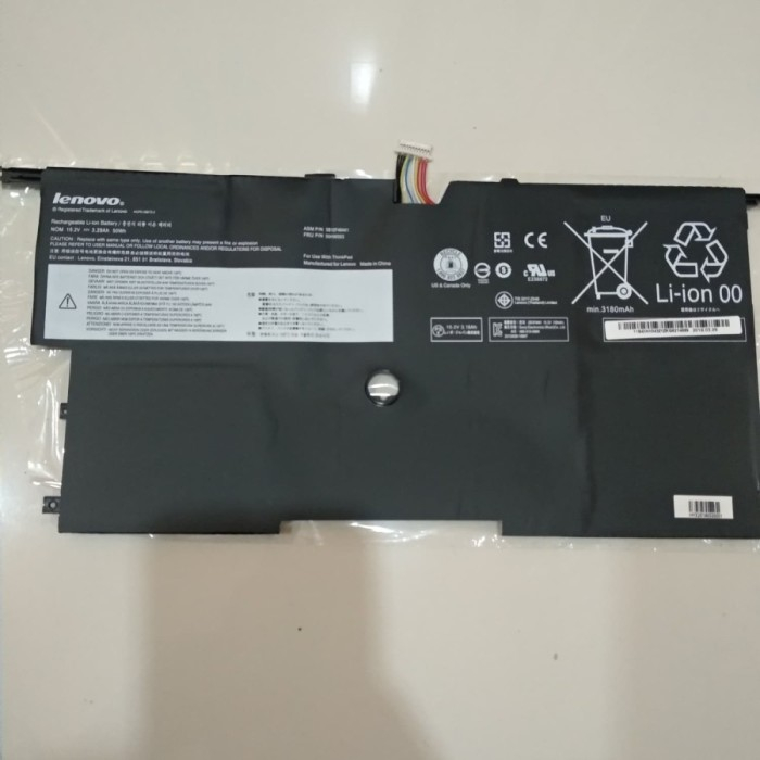 Baterai Battery Lenovo ThinkPad X1 Carbon Gen3 2015 00HW002 00HW003