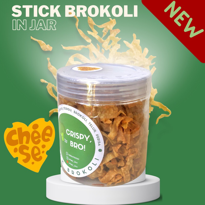 

BARU | STICK BROKOLI IN JAR 500ML | BROKOLI ASLI