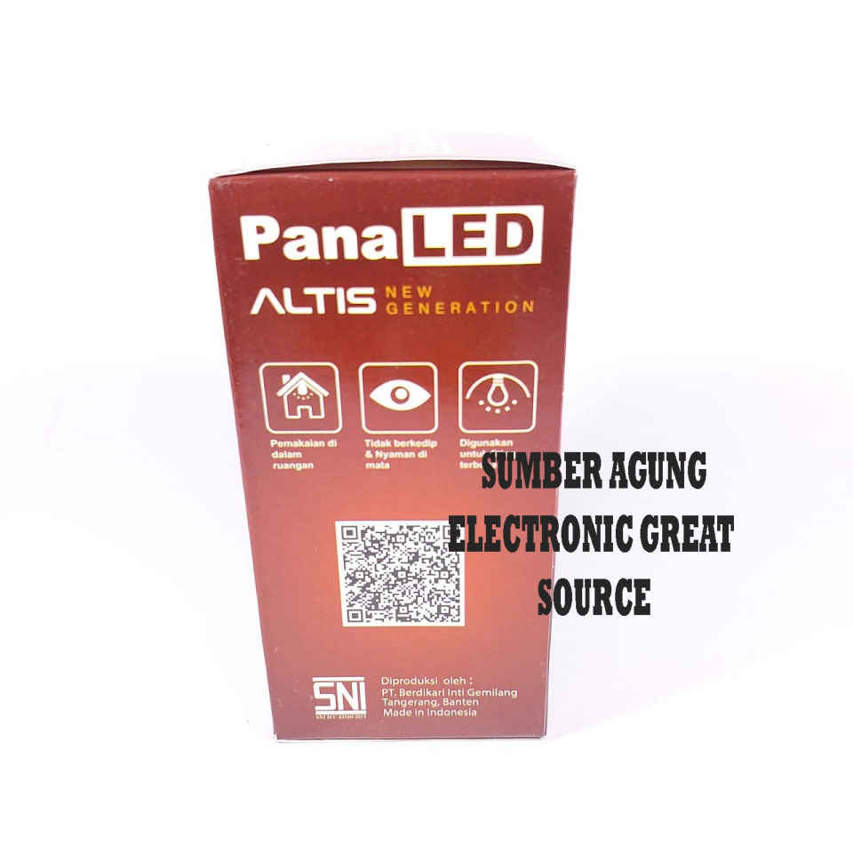 LED Altis 9W Lampu Panaled LED Bulb 9 Watt Cahaya Putih 9watt 765L