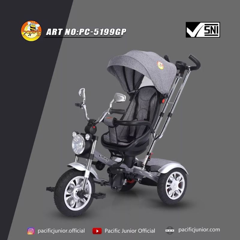 Sepeda Anak Roda 3 Harley Model Pasific 5199