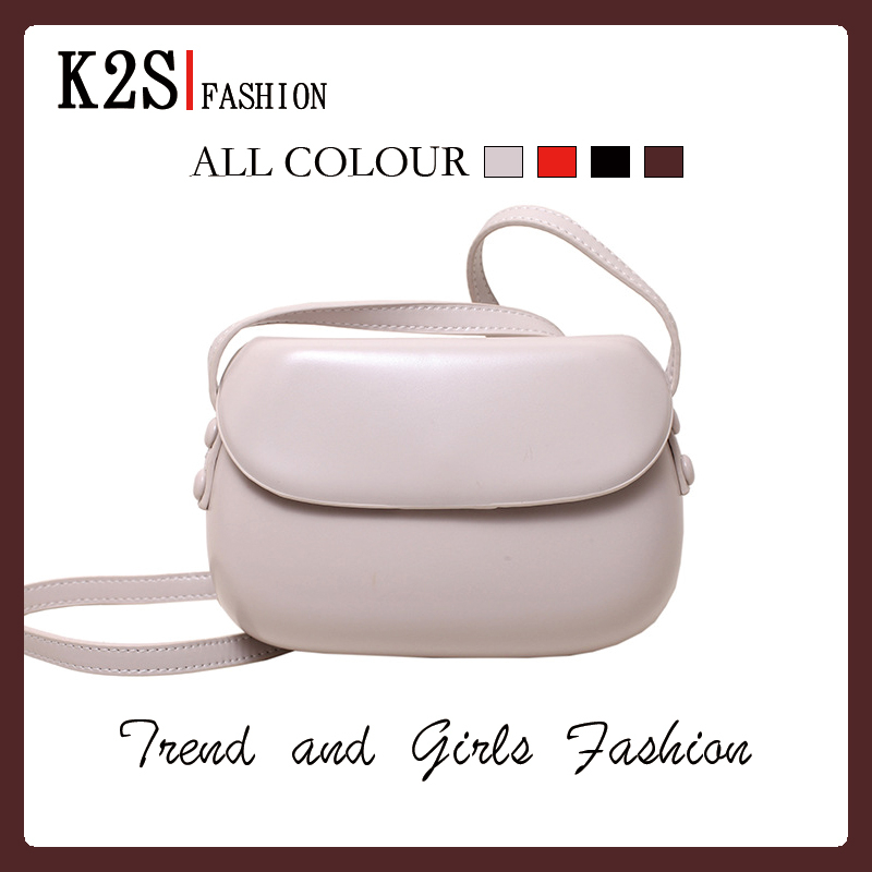 Tas Selempang Kulit Wanita Tas Cewek Mini Slingbag Saddle Bag