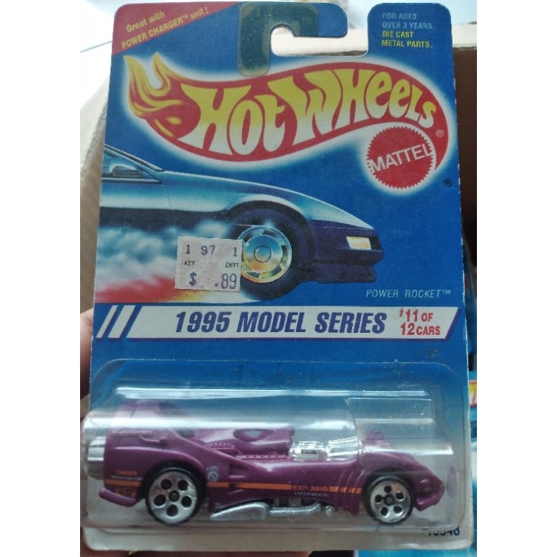 hot wheels 1995 model series Power rocket