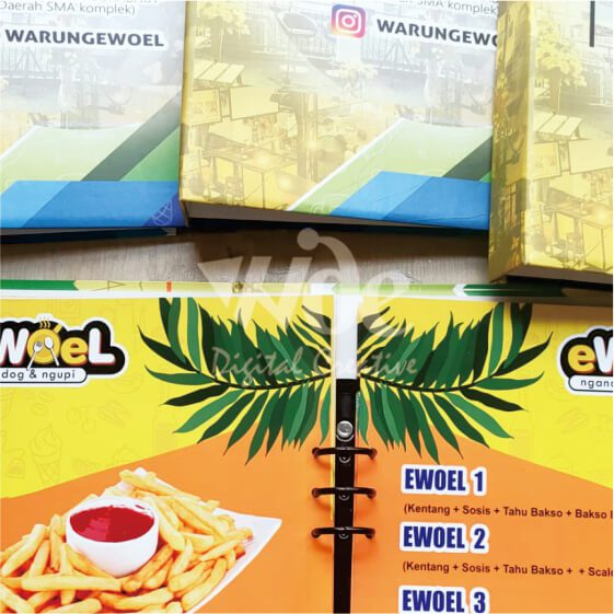 

Buku Menu dengan HardCover