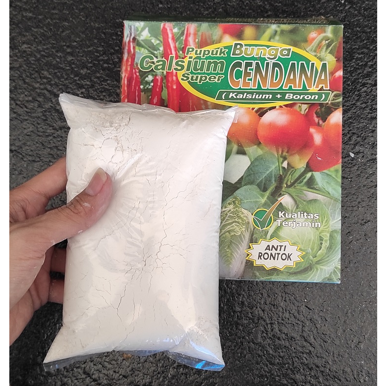 Pupuk Calsium / Kalsium Super Repacking 500 gram / Pupuk Calsium Super Bunga CENDANA (Kalsium + Boro