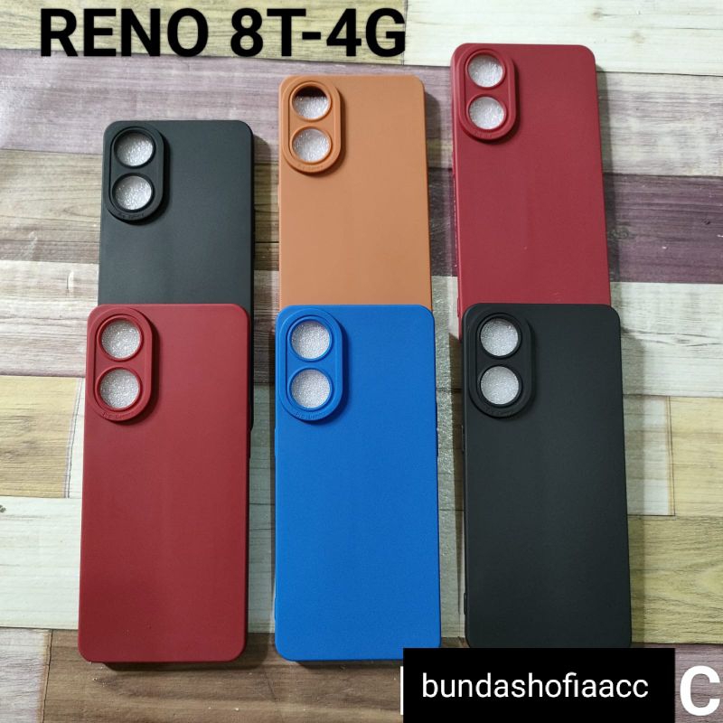 Softcase macaron pro camera for Reno 8T_4G