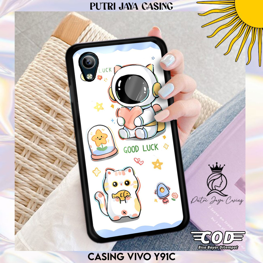 Case Hp VIVO Y91C Motif [ ASTROKEREN ] Casing Hardcase Softcase Estetik Premium Keren Aksesosris Pel