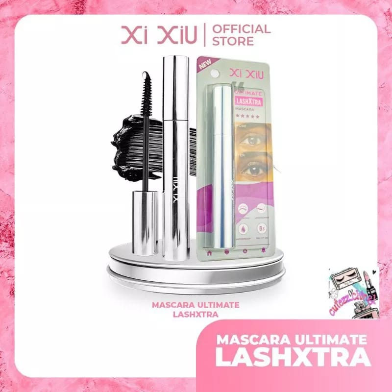 Xi Xiu Lovely | Black | Pink Mascara Divine Waterproof Volumizing BPOM | Maskara XIXIU