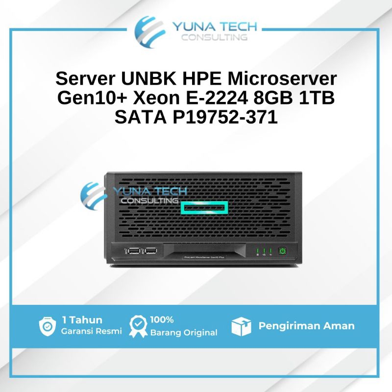 Server UNBK HPE Microserver Gen10+ Xeon E-2224 8GB 1TB SATA
