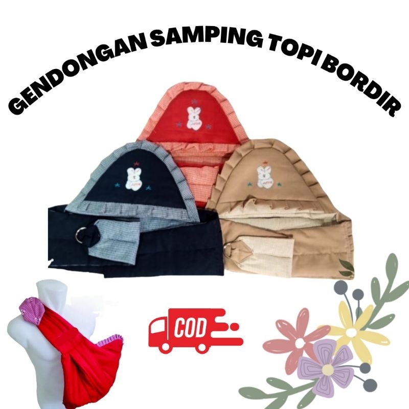 Gendongan baby ring seling/ Gendongan bayi hipseat / gendongan samping topi bordel tuil/gendongansnobby