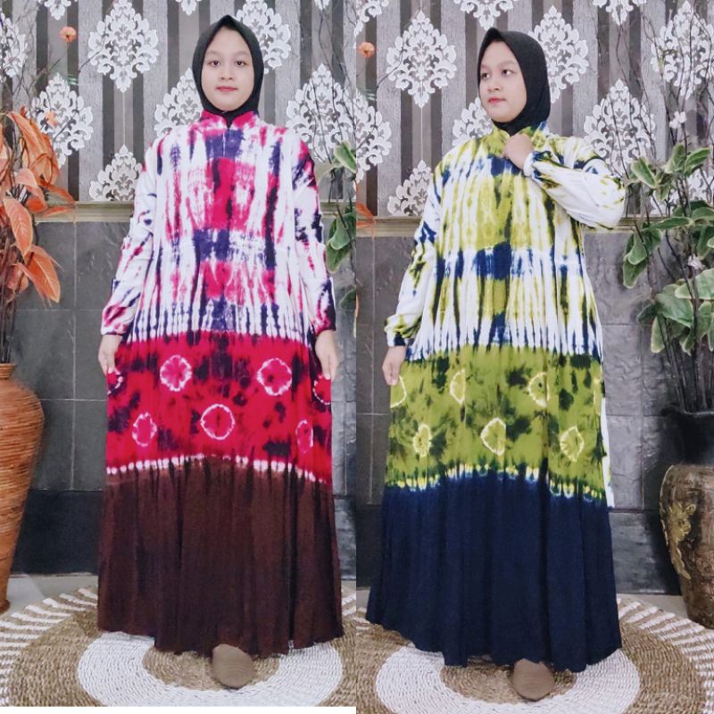 GAMIS RAYON TWILL GARIS TITIK KEKINIAN