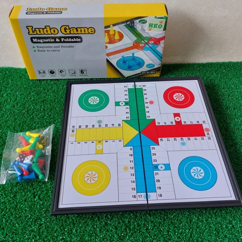 Mainan Ludo Magnet 3in1 Board Games