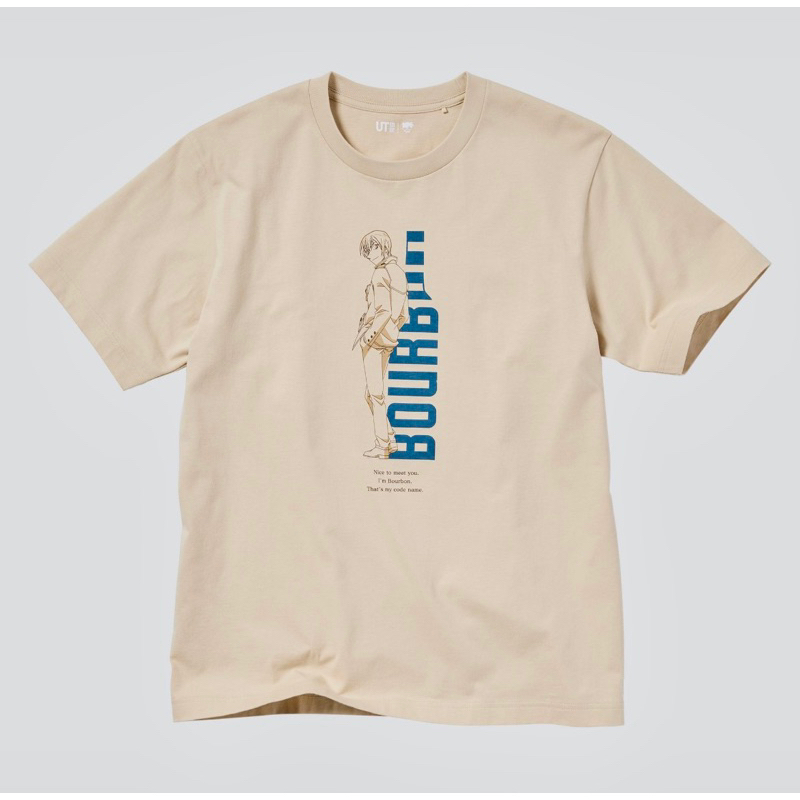 KAOS UNIQLO UT MEITANTEI CONAN LENGAN PENDEK (DETECTIVE CONAN)