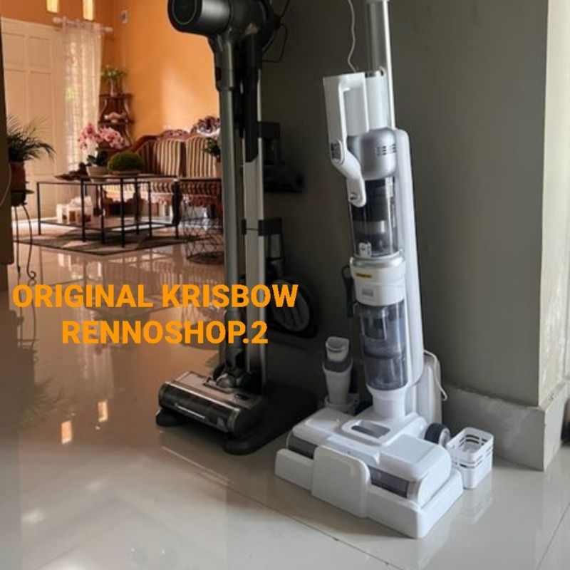Krisbow Vacuum & Floor Washer Cordless 3 In 1 Frfcb