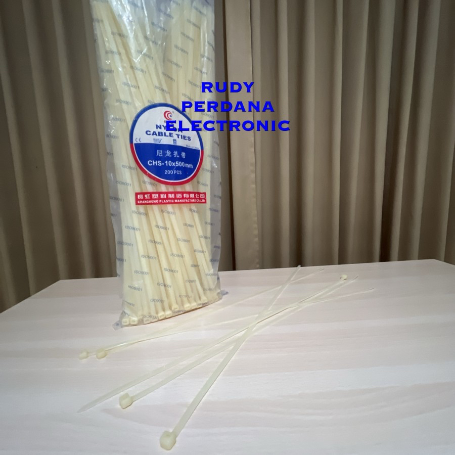 NYLON CABLE TIE KABEL TIES NILON BESAR JUMBO 10x500 10 500 MM 1 50 CM