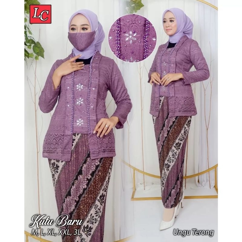 Set Kutu Baru/kebaya brokat terbaru/Kebaya modern/Kebaya terlaris/Kebaya cantik/Kebaya terbaru/kebaya pesta/kebaya murah/kebaya wisuda/kebaya terlaris/tunik brukat/tunik tille