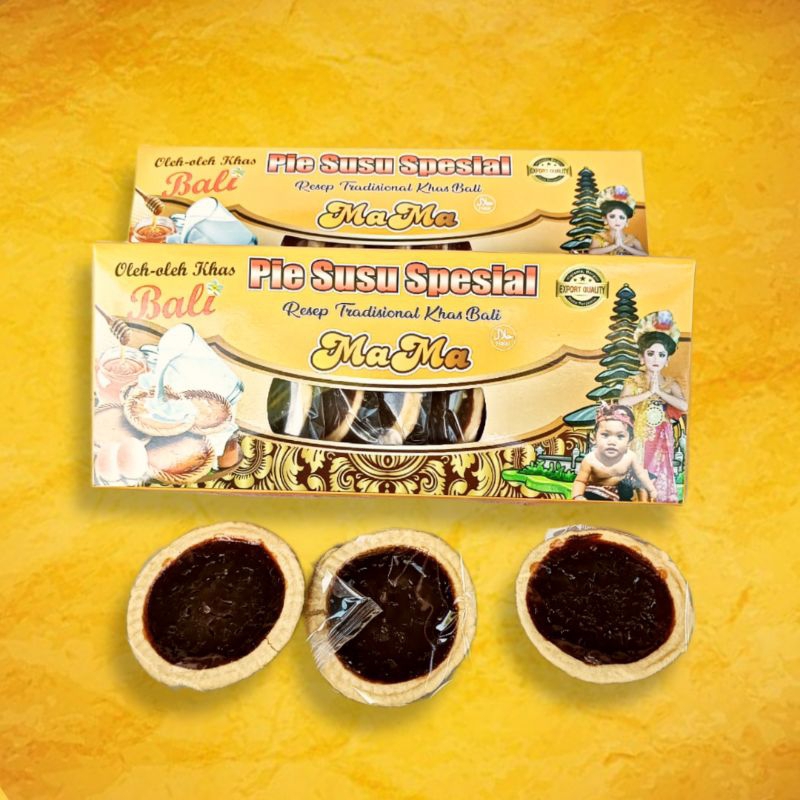 Pie Susu Spesial Rasa Cokelat (10 pcs)