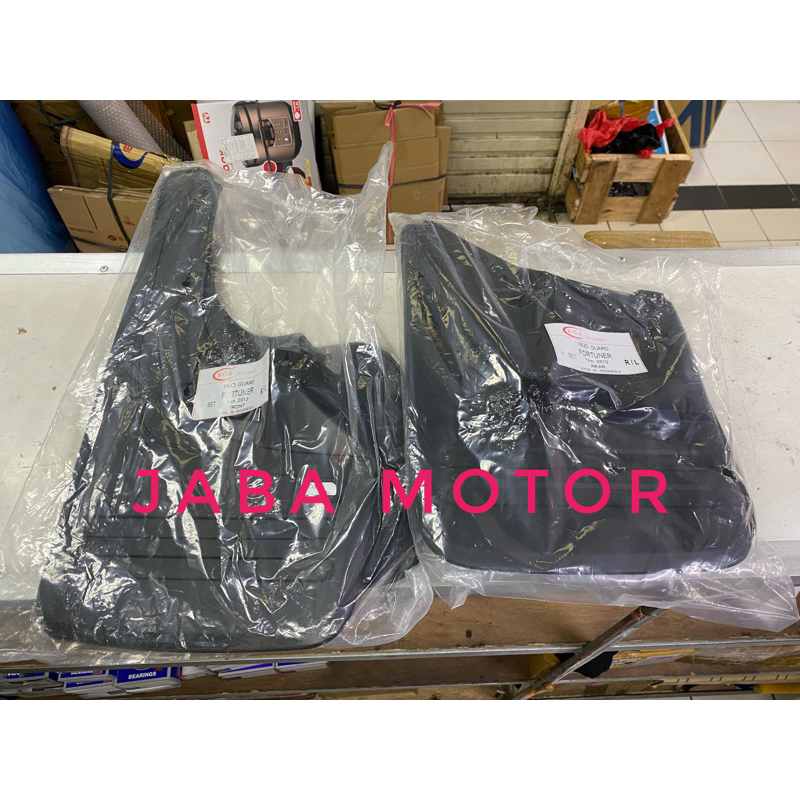 Penahan lumpur-Karpet lumpur Fortuner 2011-2015 set depan belakang