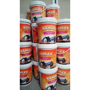 Cat Genteng Sanlex @4 kg ROOF COAT water based cat untuk genteng galon 4kg 4 kg