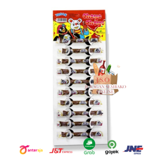 

YOSAN CHOYO - CHOYO COKLAT STICK LEMBAR ISI 10 / COKLAT PASTA / COKLAT JADUL HALAL / COKELAT JADOEL