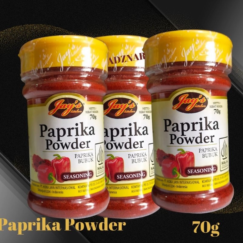 

Jay's Paprika Powder / bumbu paprika bubuk 70gr
