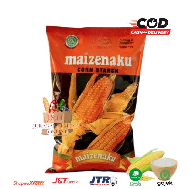 Maizenaku 1kg / tepung maizena / corn starch maizenaku