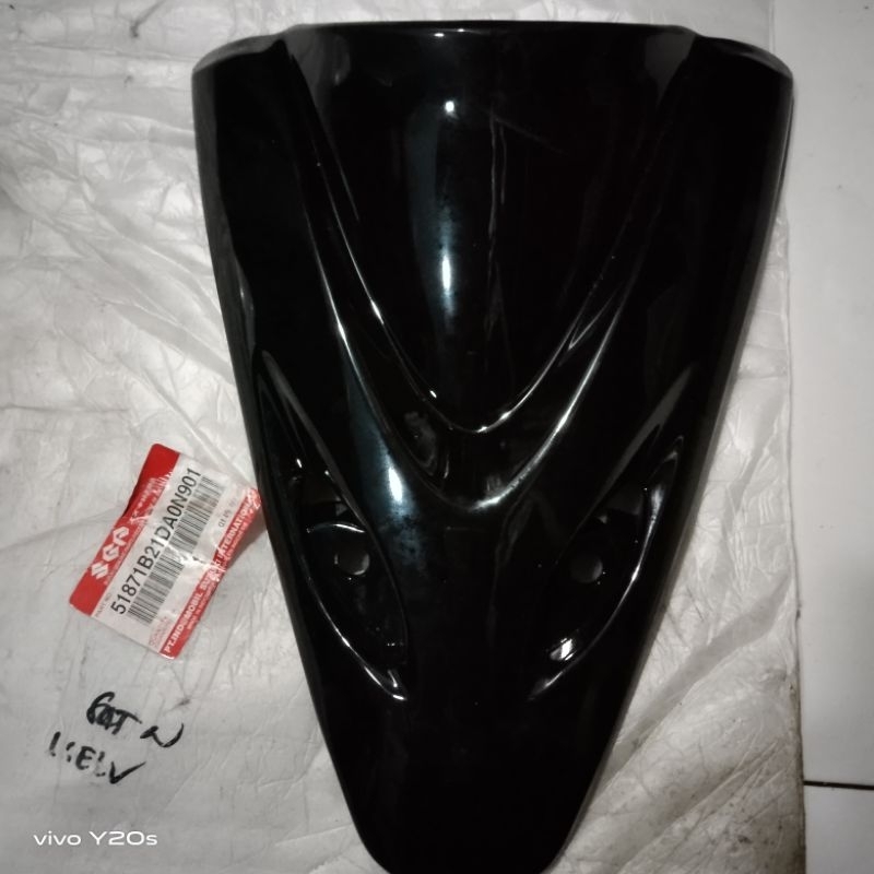 tameng dasi satria 2tak hiu hitam original sgp