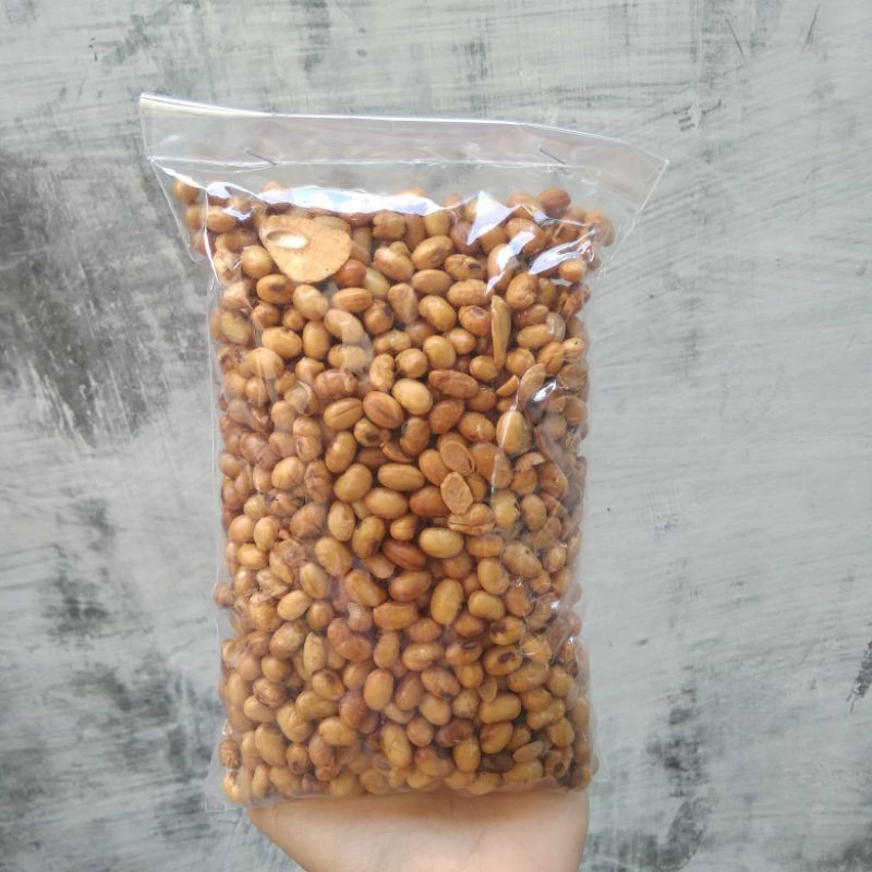 

250gr Kacang kedelai / kacang dele goreng / camilan kacang kiloan makanan ringan asin cemilan kedele